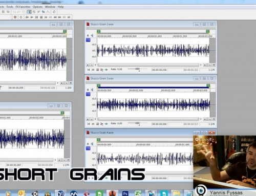 Audio Diaries 3 – Creating Rolling Sound Effects